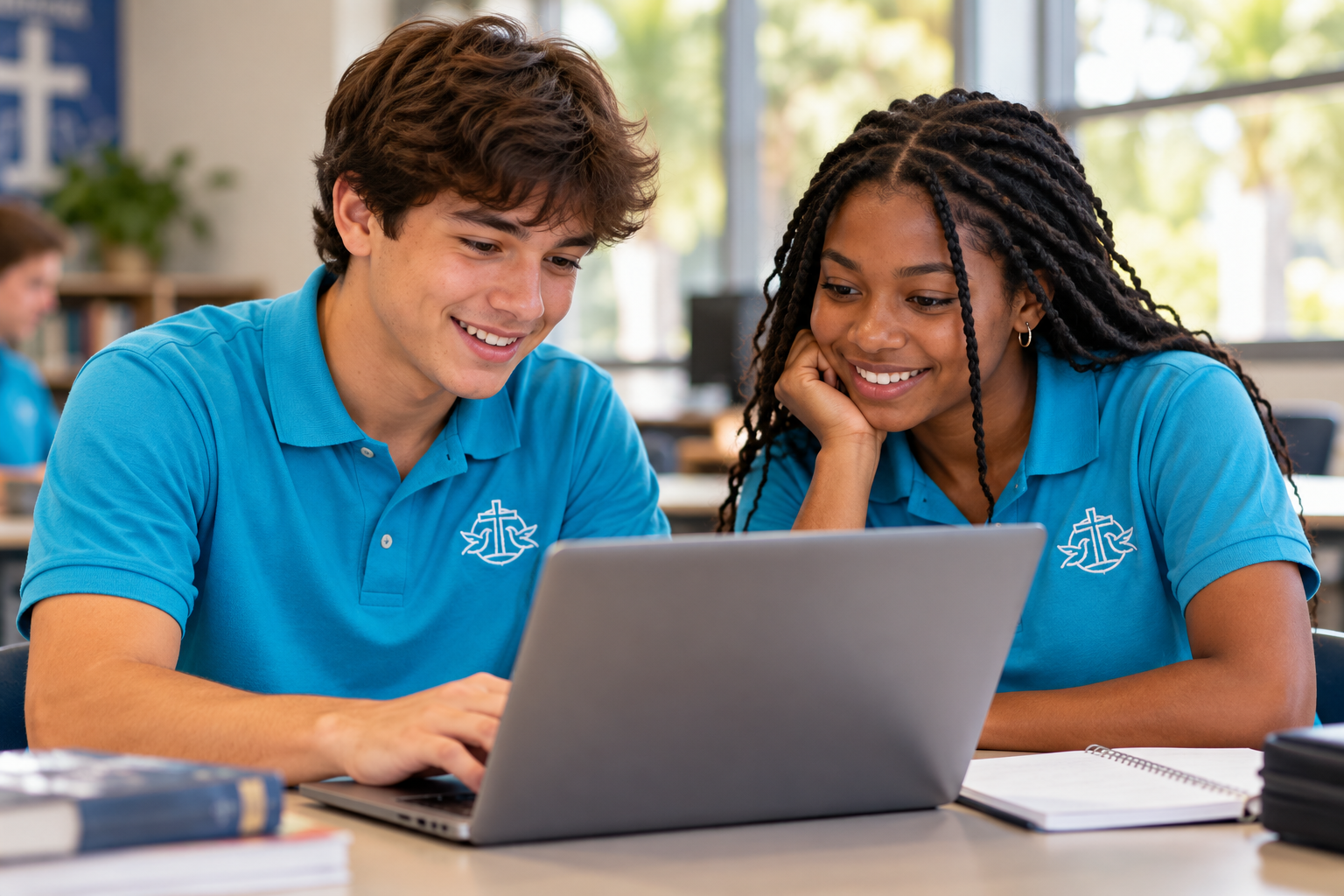 Grade 10 — representative students learning in COCA uniforms